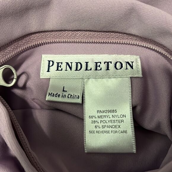 Pendleton - Reversible Vest - Purple floral - Size L - Picture 7 of 7